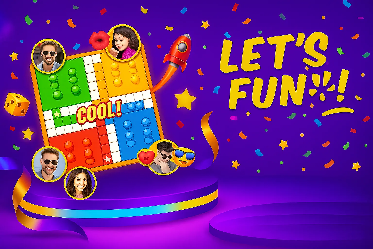 Online Multiplayer Ludo game